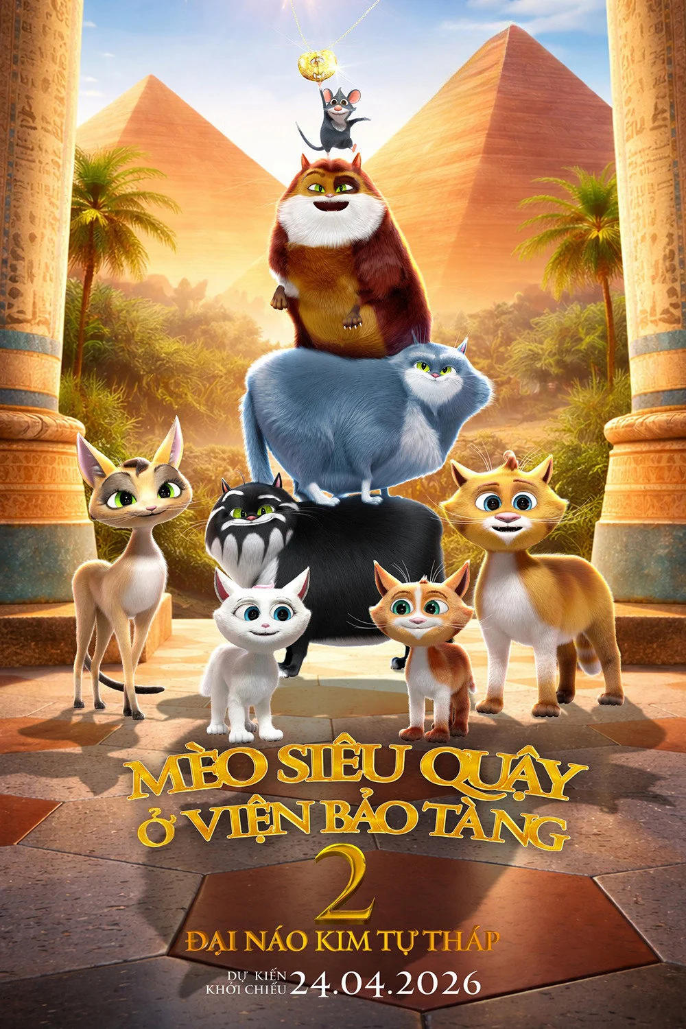 Mèo Siêu Quậy Ở Viện Bảo Tàng 2: Đại Náo Kim Tự Tháp - Cats in the Museum 2: Treasures of Egypt