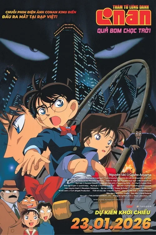 Thám Tử Lừng Danh Conan: Quả Bom Chọc Trời - Detective Conan: The Time Bombed Skyscraper